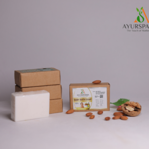 AyurSparsh Ayurvedic Baby Bath Soap (Pack of 4) – Gentle Care for Your Precious Little One