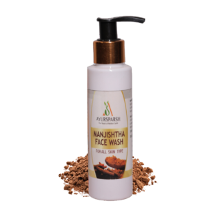AyurSparsh Ayurvedic Manjisthadi Face Wash (50gm) – Radiant Skin, Naturally