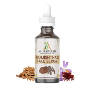 AyurSparsh Ayurvedic Manjisthadi Face Serum (30ml) – Nourish Your Skin to Radiant Perfection