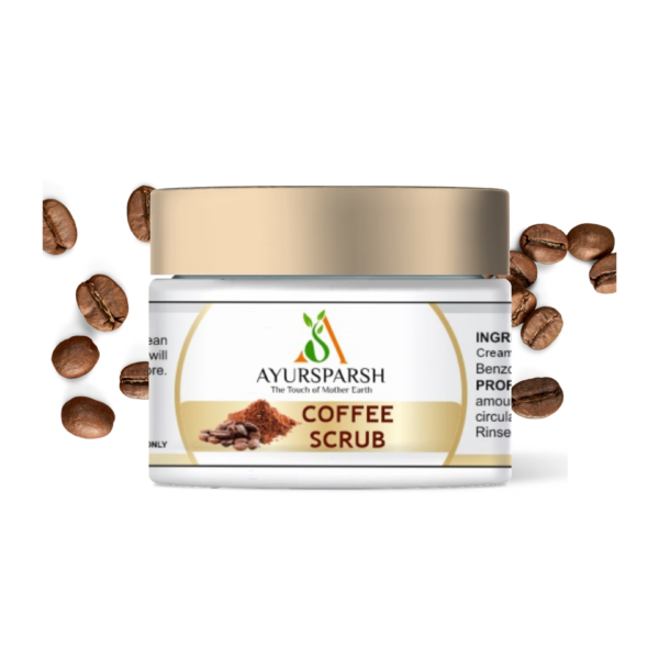 AyurSparsh Ayurvedic Coffee Face Scrub (100gm) – Awaken Your Skin’s Natural Radiance
