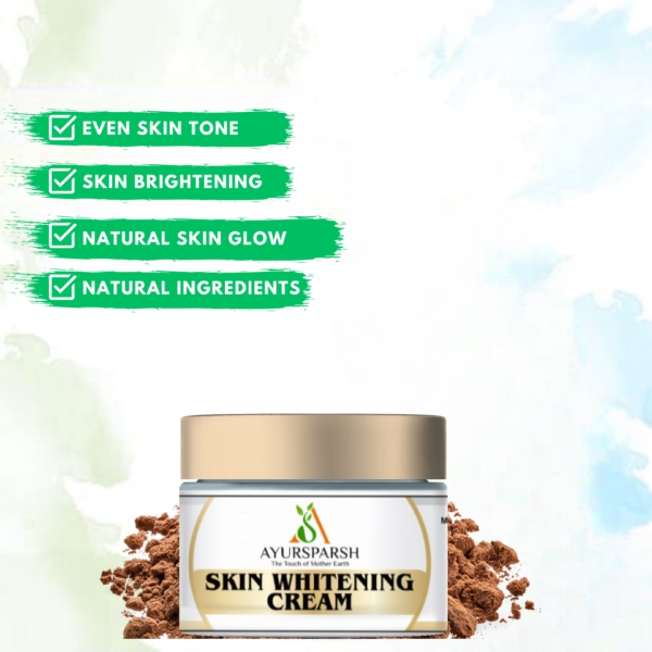 AyurSparsh Ayurvedic Skin Whitening Cream(50GM) – Illuminate Your Beauty Naturally